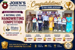 Read more about the article National Level Handwriting Competition